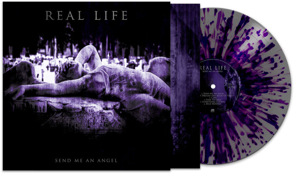 Real Life - Send Me An Angel [Purple/Silver Splatter] [New Vinyl]
