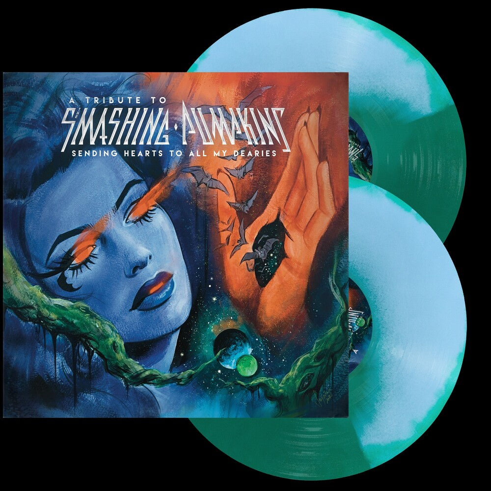 Various Artists - Sending Hearts To All My Dearies - A Tribute To The Smashing Pumpkins [Baby Blue + Green] [New Vinyl]