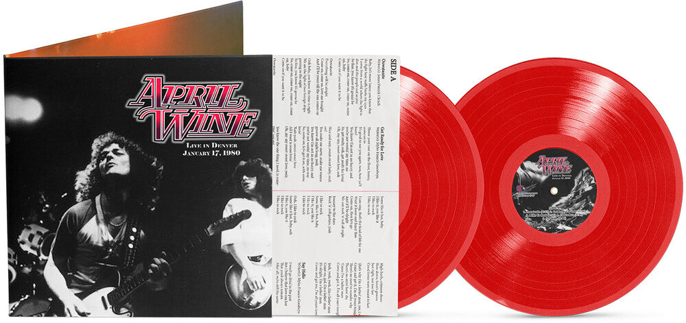 April Wine - Live in Denver 1980 (red Vinyl/2lp) [LP] [New Vinyl]