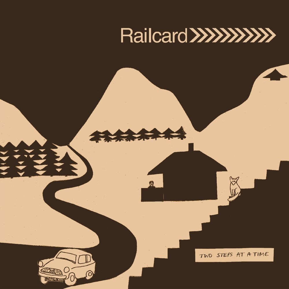 Railcard - Two Steps At A Time [Transparent Tan] [New Vinyl]