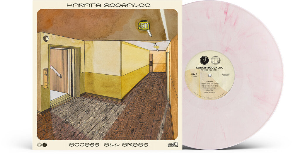 Karate Boogaloo - Access All Areas - Pink [Colored Vinyl] (Pnk) [New Vinyl]