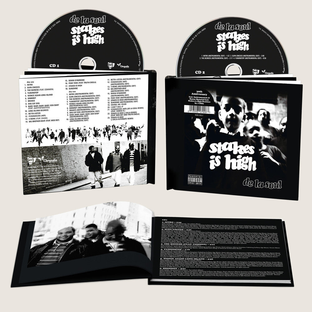 De La Soul - Stakes Is High - 30th Anniversary [Hard Cover Book] [New CD]