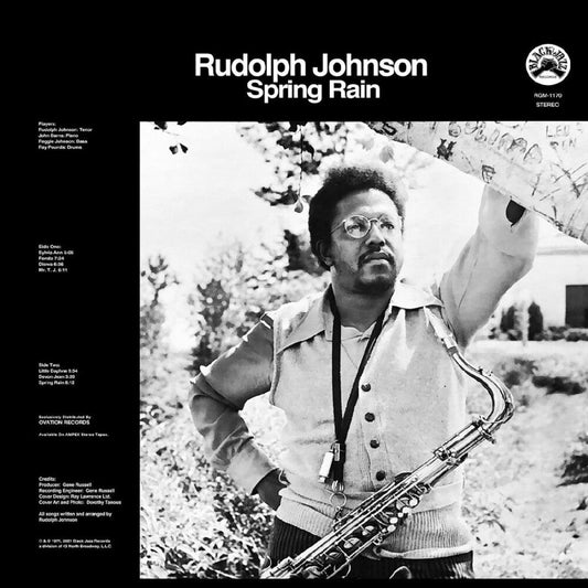 Rudolph Johnson - Spring Rain - Remastered - Blue/Black Swirl (Blk) [LP] [New Vinyl]