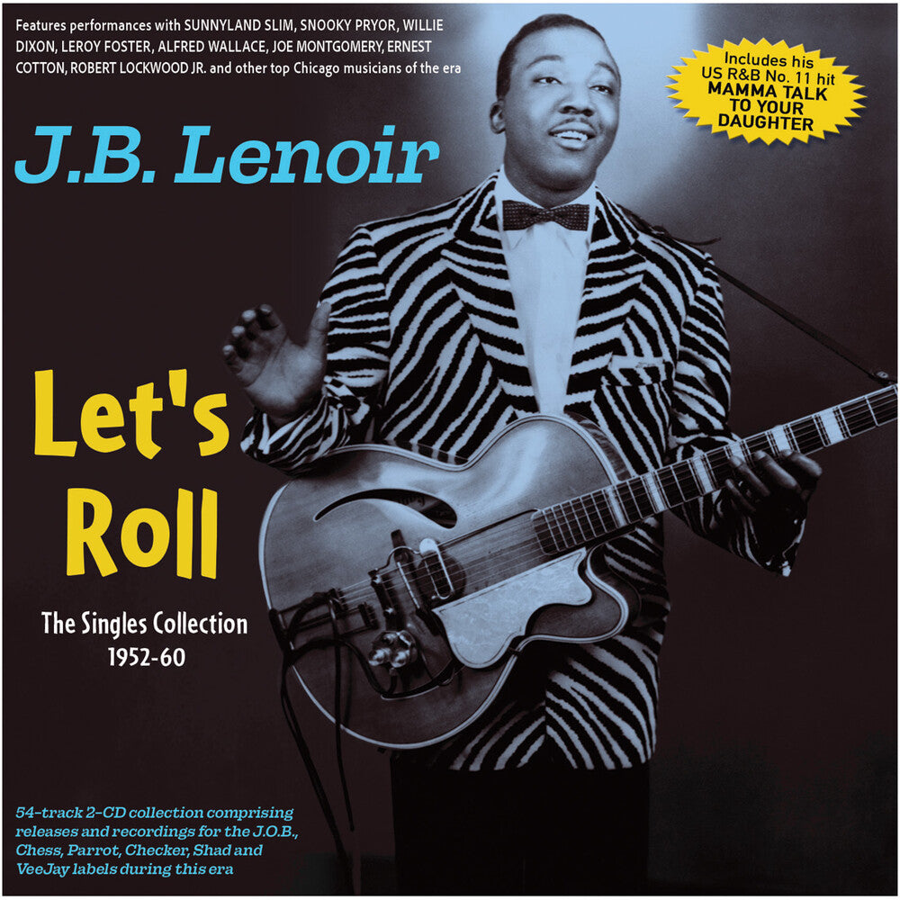 Lenoir, J.B. - Let's Roll: The Singles Collection 1952-60 [CD] [New CD]