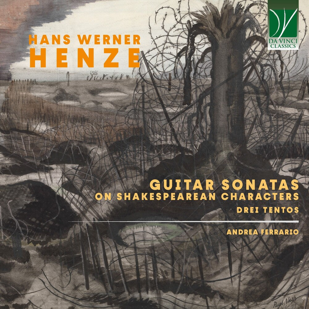 Andrea Ferrario - Hans Werner Henze: Sonatas on Shakespearean Characters, Drei Tentos [CD] [New CD]
