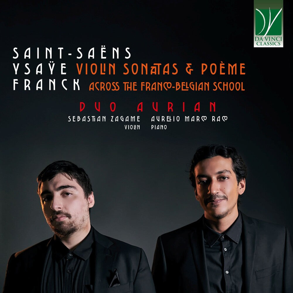 Sebastian & Aurelio Marco Raco Zagame - Violin Sonatas & Poeme Ã¢Â€Â“ Across the Franco-belgian School [CD] [New CD]