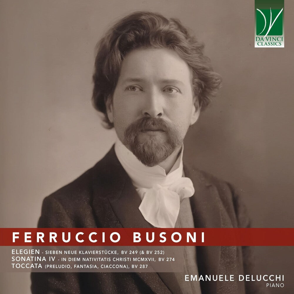 Emanuele Delucchi - Busoni: Elegien, Sonatina Iv, Toccata [CD] [New CD]