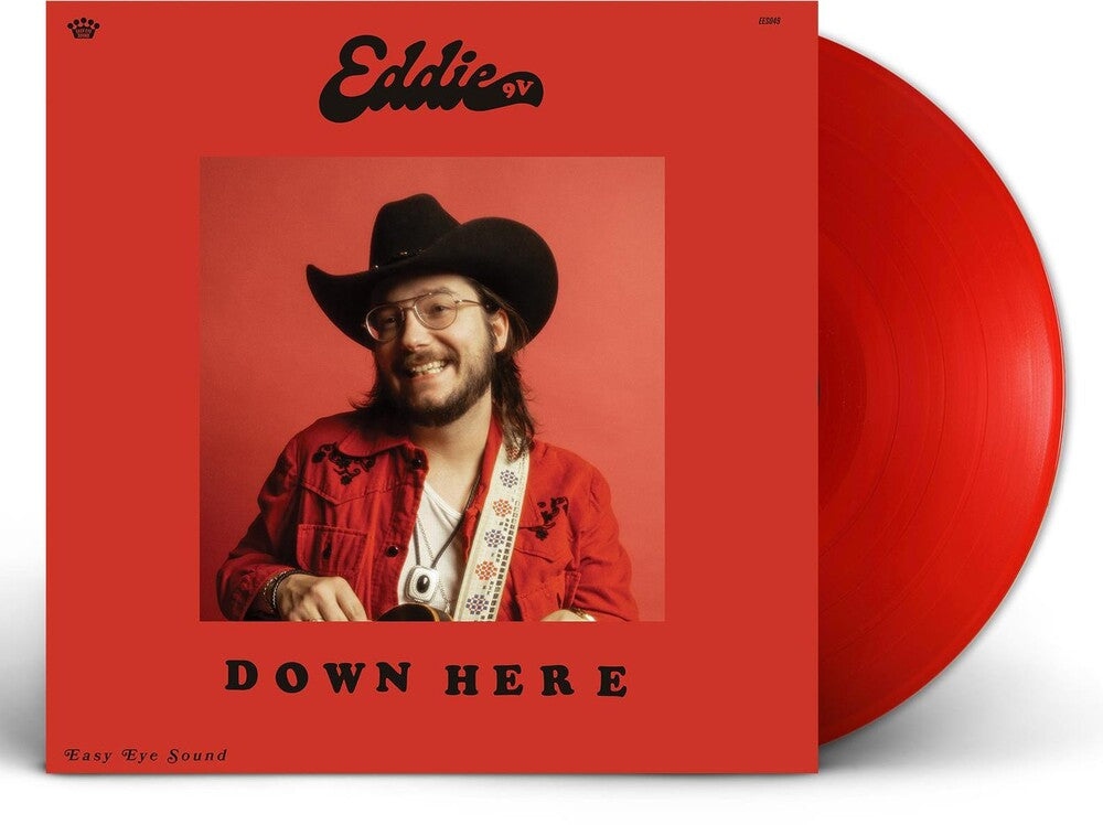 Eddie 9V - Down Here [Translucent Ruby Red] [New Vinyl]