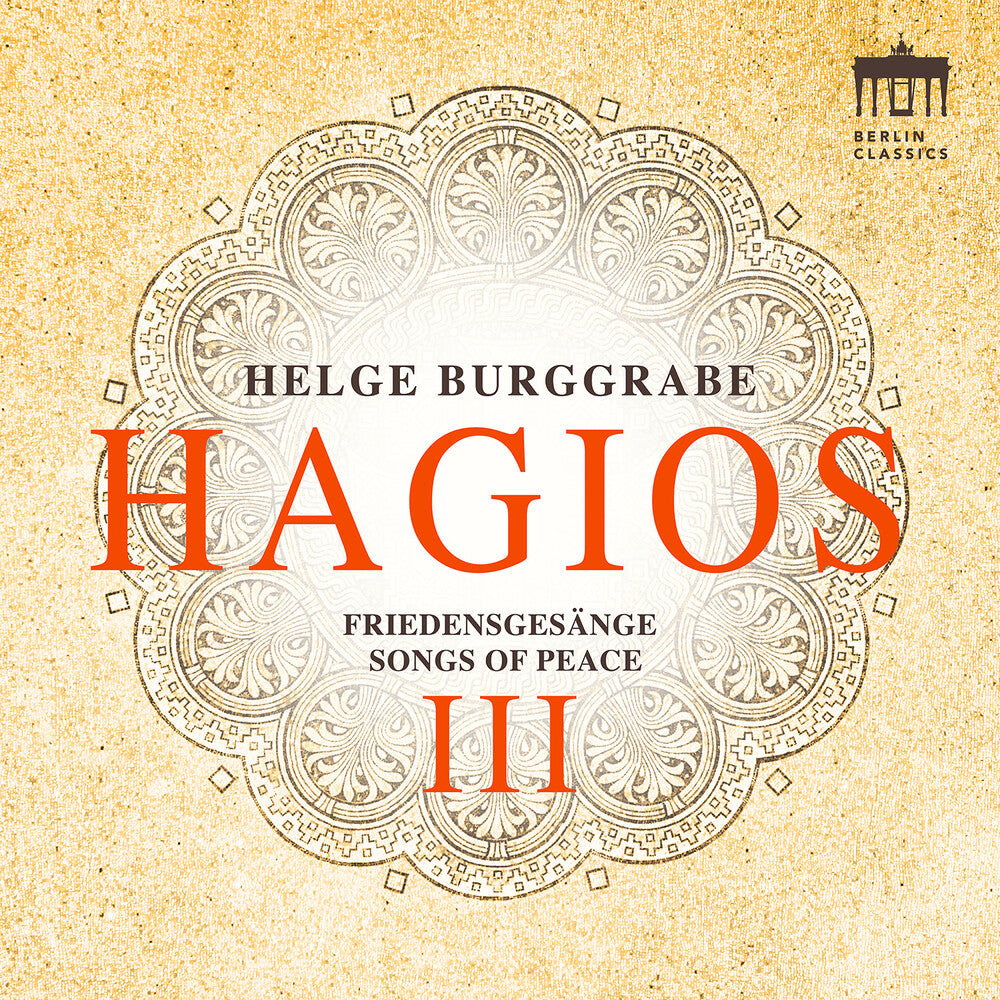 Helge Burggrabe - Hagios Iii (Songs Of Peace) [CD] [New CD]