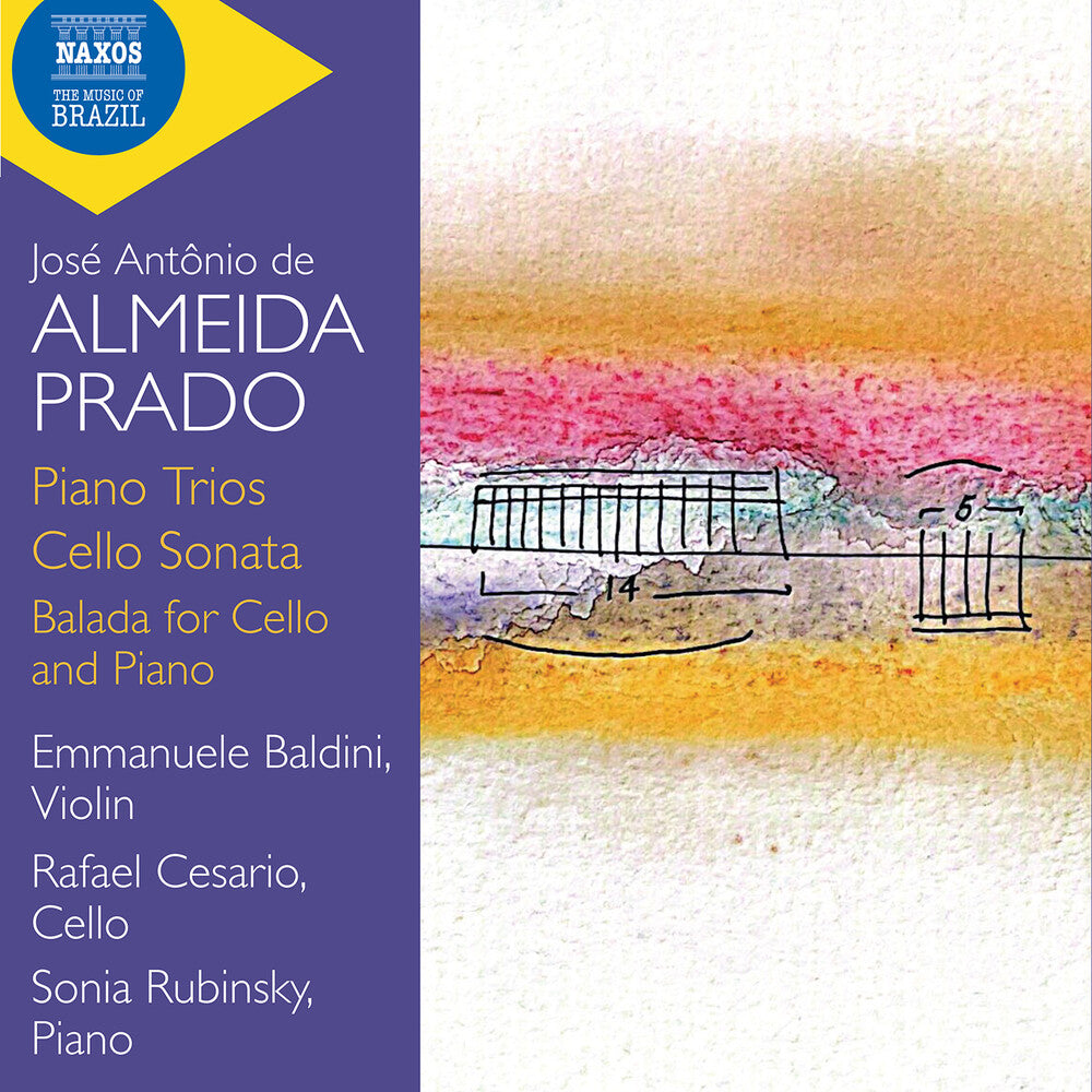Emmanuele Baldini - Almeida Prado: Pno Trios Vc Sonata Balada For Vc [CD] [New CD]