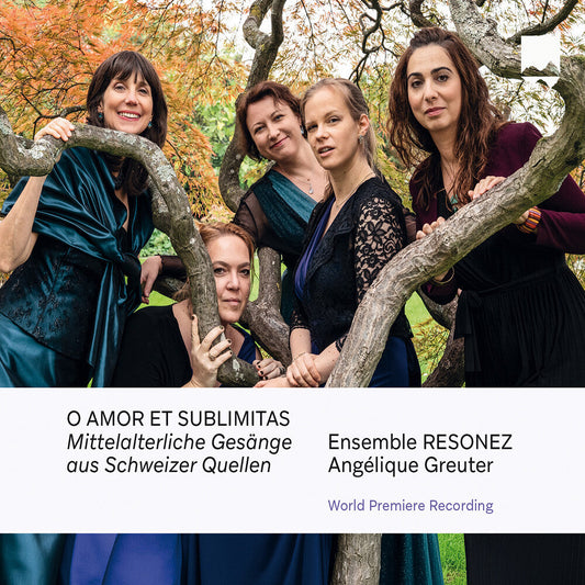 Ensemble Resonez Mit Angelique Greuter - O Amor Et Sublimitas Mittelalterliche Gesange Aus [CD] [New CD]
