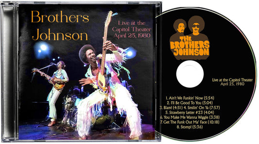 Brothers Johnson - Live At The Capitol Theater - April 25 1980 [Limited Edition] [New CD]