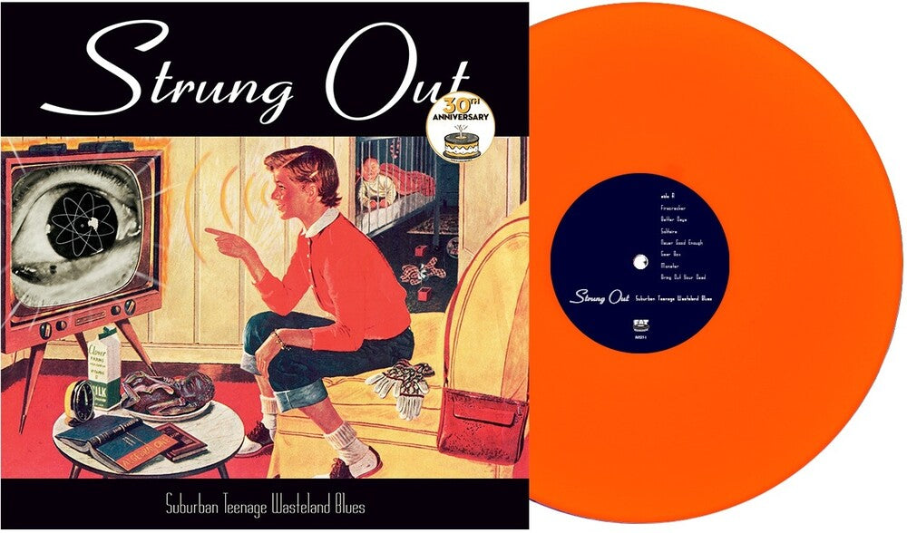 Strung Out - SUBURBAN TEENAGE WASTELAND BLUES [Neon Orange] [New Vinyl]