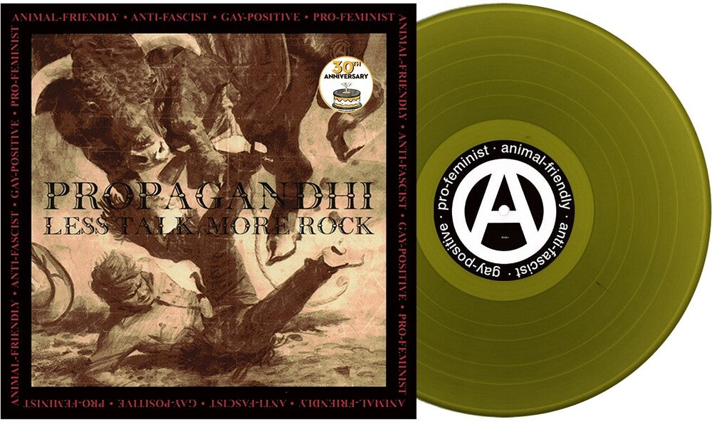 Propagandhi - LESS TALK, MORE ROCK [Olive Green] [New Vinyl]