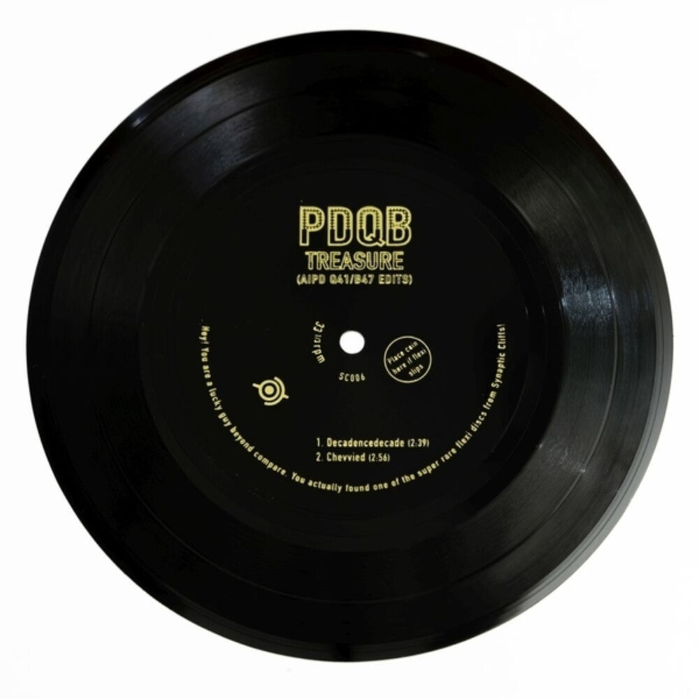 Pdqb - Treasure (Aipd Q41/B47 Edits) (Ep) [7" Vinyl] [New Vinyl]