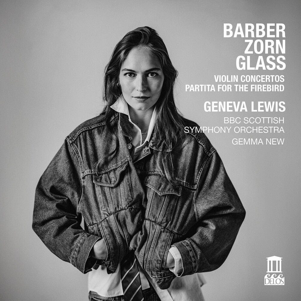 Geneva Lewis - Barber & Glass: Vn Concertos: Zorn: Partita For [CD] [New CD]