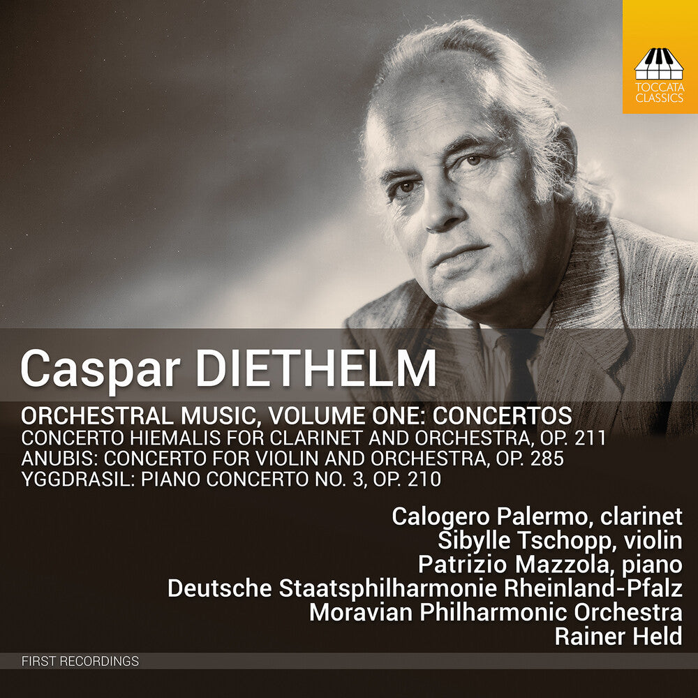 Patrizio Mazzola - Caspar Diethelm: Orchestral Music Vol. 1 - Concert [CD] [New CD]