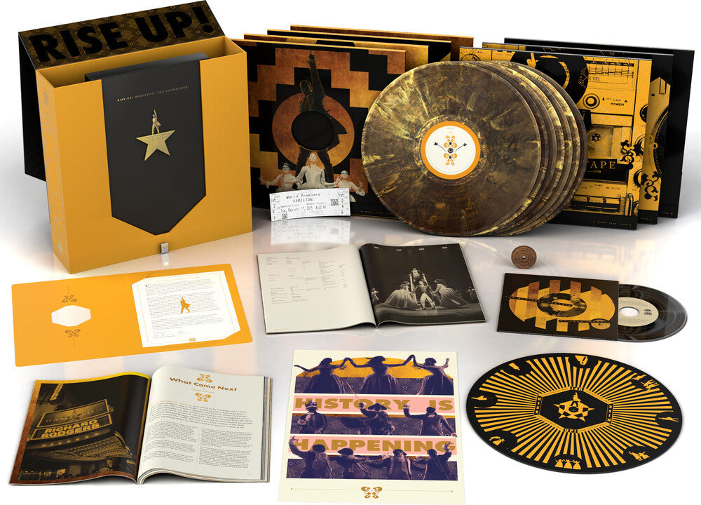 Lin Miranda -Manuel - Rise Up Hamilton: The Anthology / O.B.C.R. (Box) [LP] [New Vinyl]