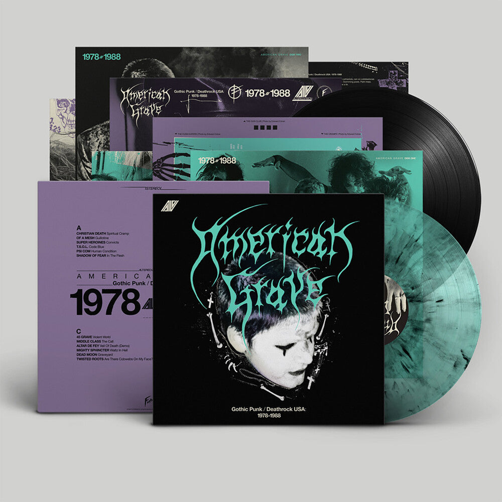 American Grave (Gothic Punk / Deathrock Usa 78-88) - American Grave (Gothic Punk / Deathrock Usa 78-88) [LP] [New Vinyl]