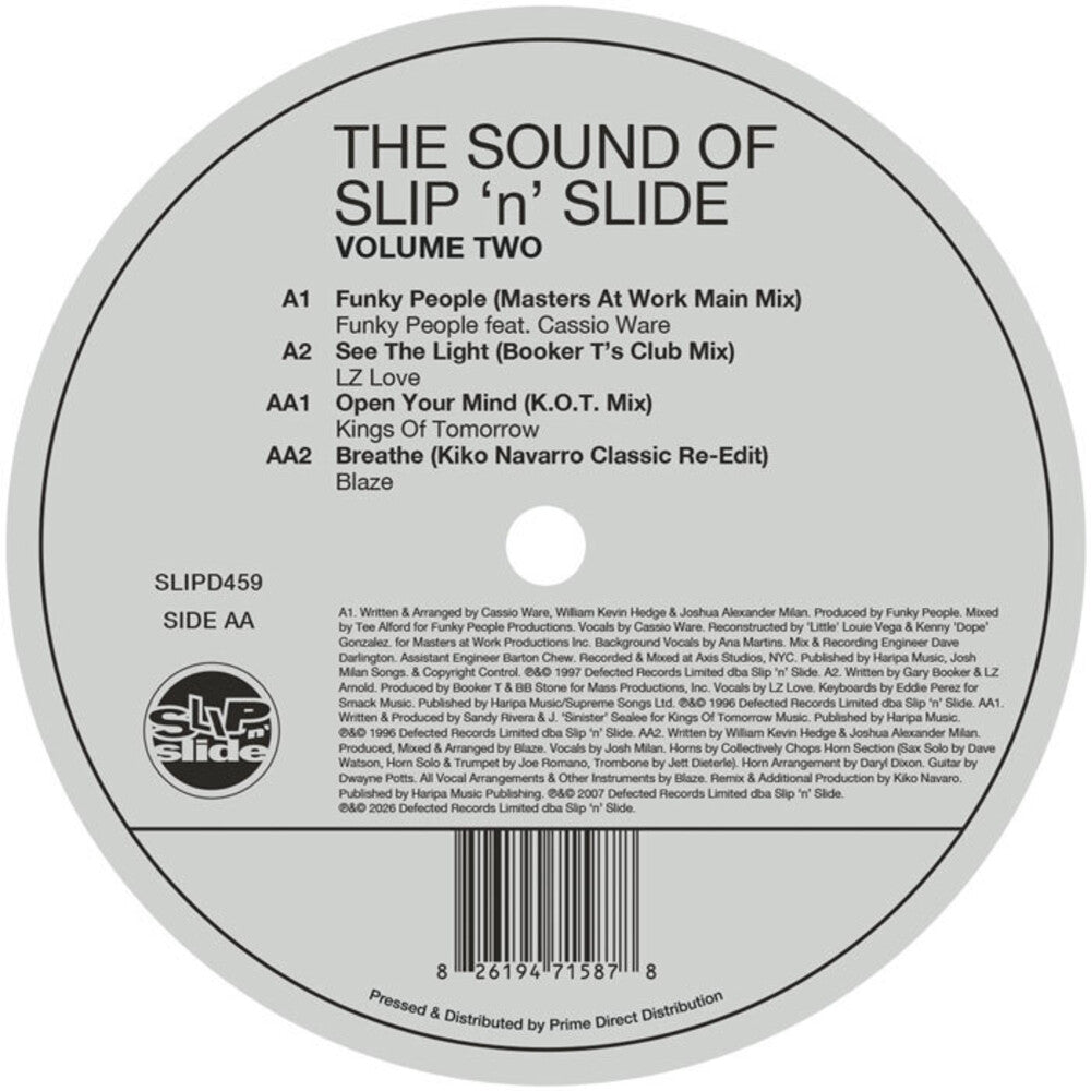 Sound Of Slip 'n' Slide Vol. 2 / Various - Sound Of Slip 'n' Slide Vol. 2 / Various [12" Vinyl] [New Vinyl]