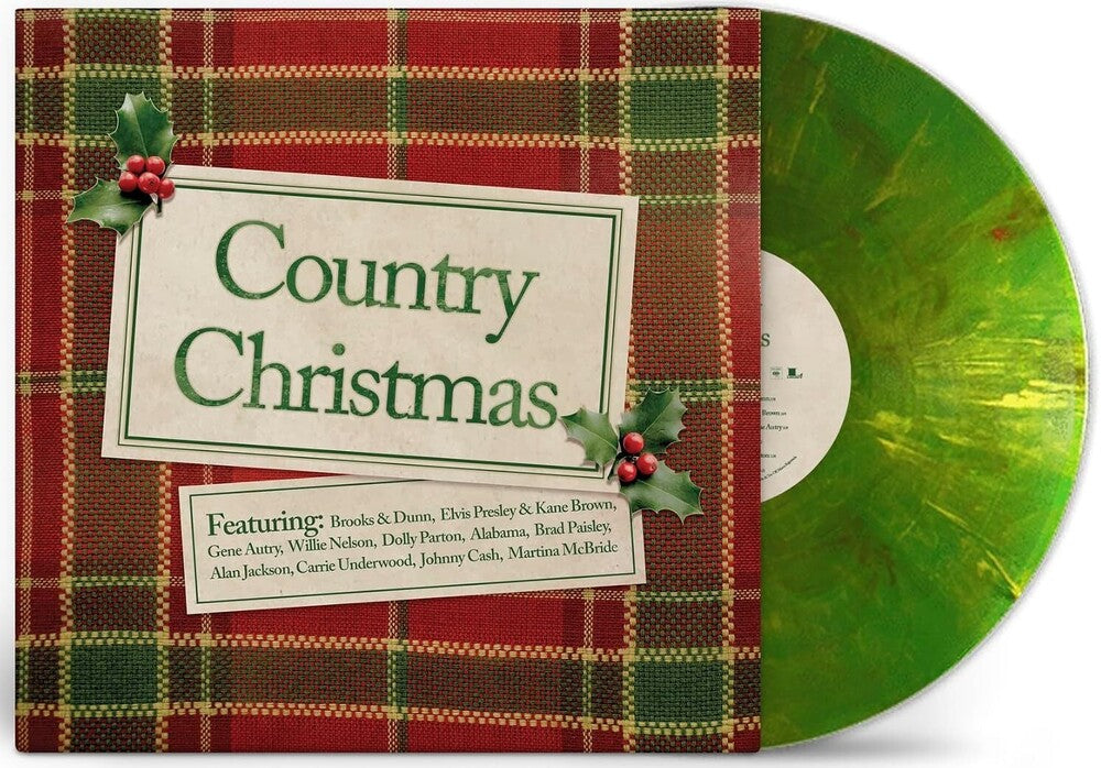 Various Artists - Country Christmas [Green] [New Vinyl]