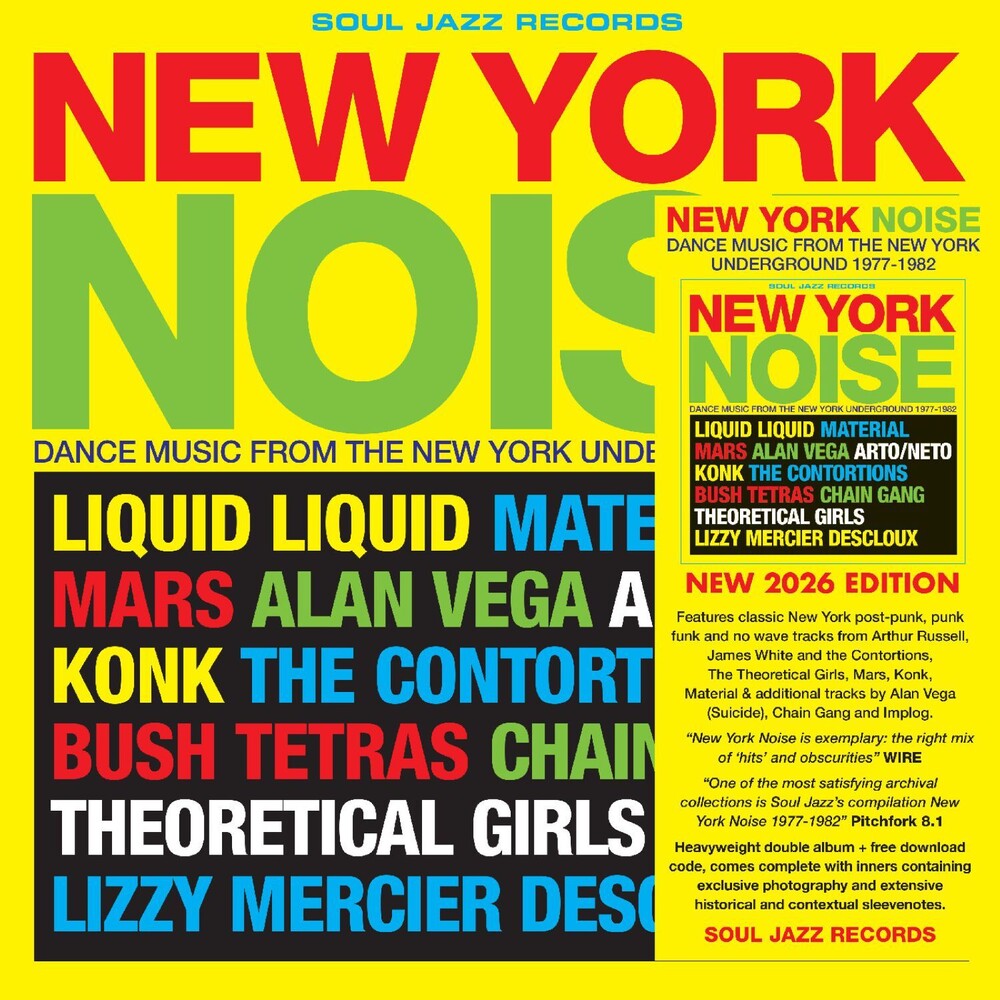 Soul Jazz Records Presents - New York Noise - Dance Music From the New York Underground 1978-82 [2LP] [New Vinyl]