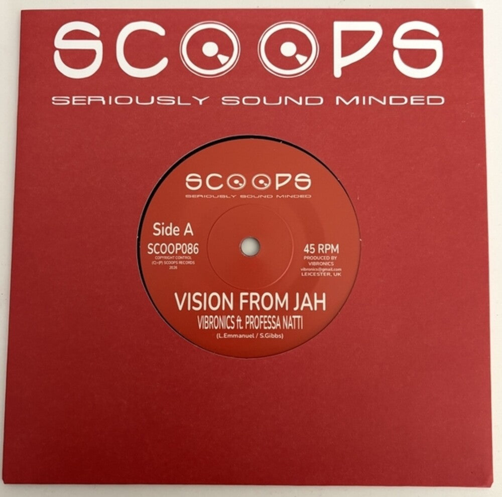 Vibronics / Professa Natti - Vision From Jah [7" Vinyl] [New Vinyl]