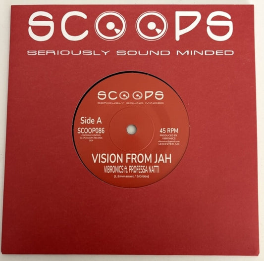 Vibronics / Professa Natti - Vision From Jah [7" Vinyl] [New Vinyl]