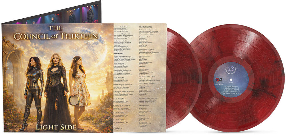 Council Of Thirteen - Light Side [Colored Vinyl] (Gate) [Limited Edition] (Red) [New Vinyl]