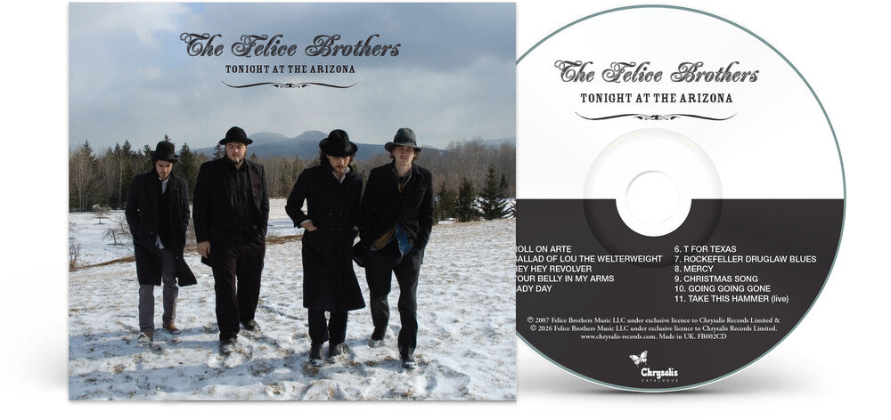 Felice Brothers - Tonight At The Arizona [CD] [New CD]