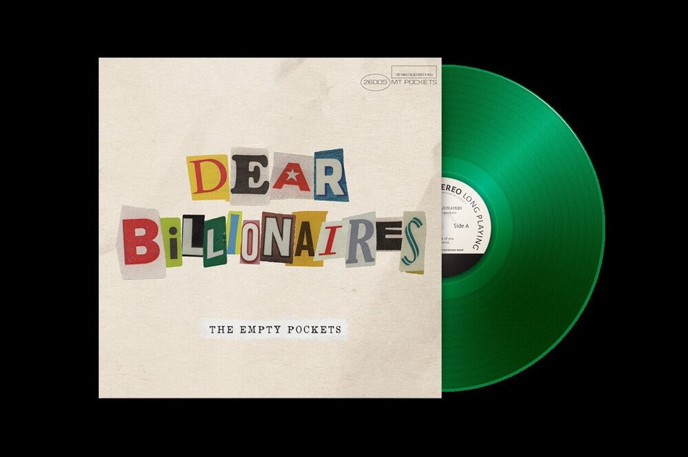 Empty Pockets - Dear Billionaires [Colored Vinyl] (Gate) (Grn) (Ofgv) [New Vinyl]