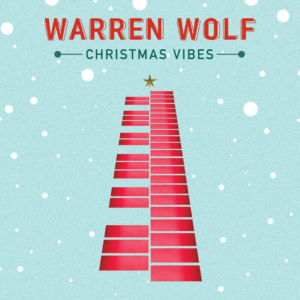Warren Wolf - Christmas Vibes - Candy Cane Vinyl [Colored Vinyl] [New Vinyl]
