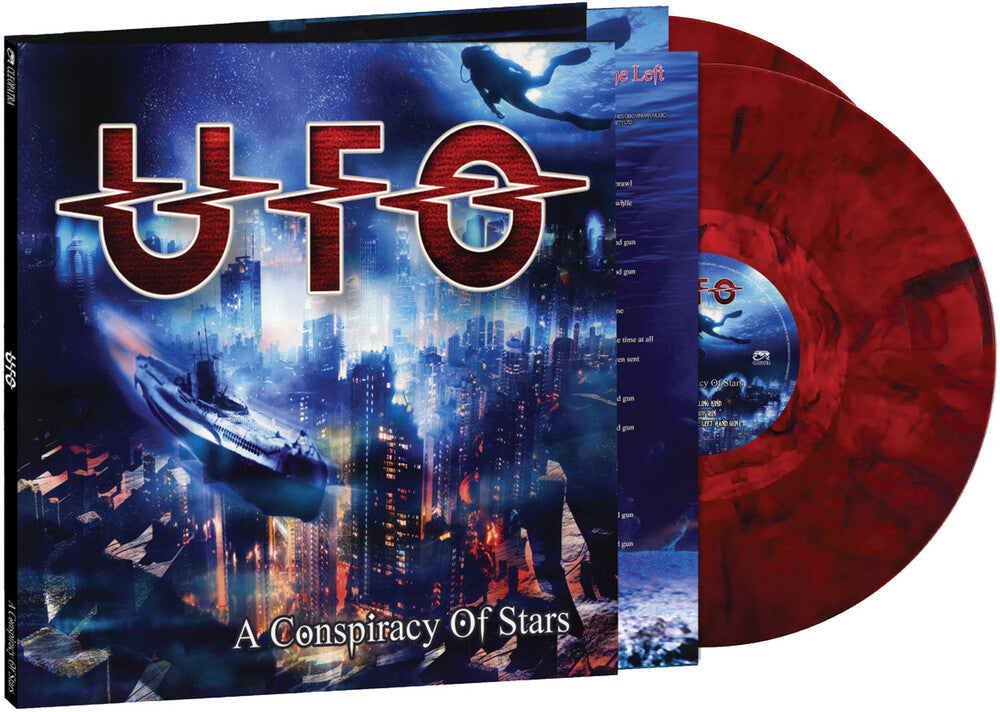 UFO - A Conspiracy Of Stars [Red / Black Marble] [New Vinyl]