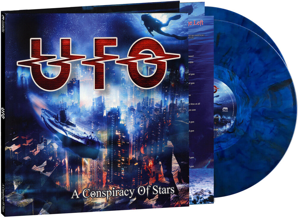 UFO - A Conspiracy Of Stars [Blue / Black Marble] [New Vinyl]