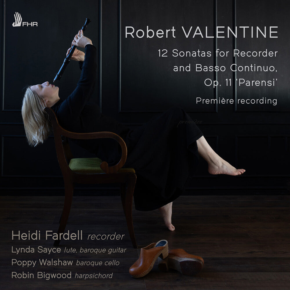 Heidi Fardell - Robert Valentine: 12 Sons For Recorder & Basso Con [CD] [New CD]
