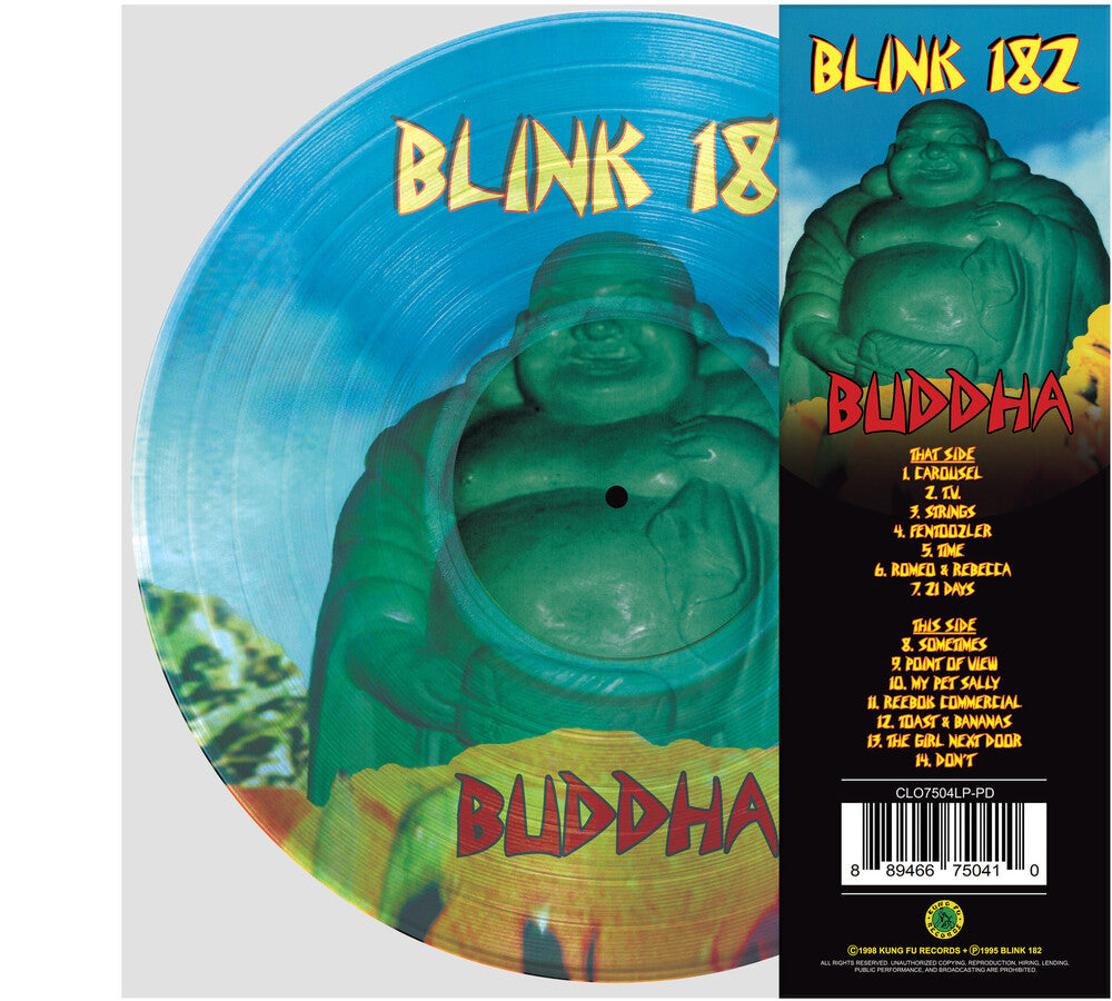 Blink 182 - Buddha - Picture Disc [LP] [New Vinyl]
