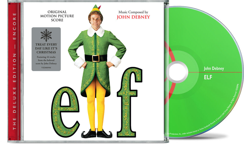John Debney - Elf - Original Motion Picture Score [The Deluxe Edition - Encore] [New CD]