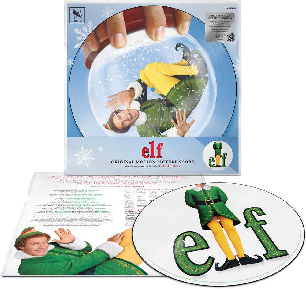 John Debney - Elf - Original Motion Picture Score [Picture Disc] [New Vinyl]