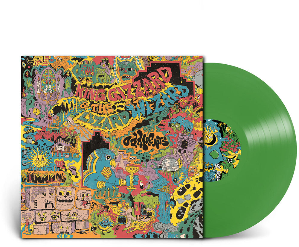 King Gizzard & The Lizard Wizard - Oddments - Injection Molded Pet Ecosonic [Colored Vinyl] [New Vinyl]