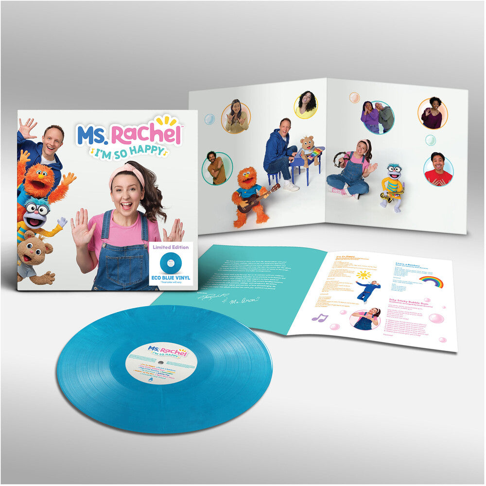 Ms. Rachel - I'm So Happy [Eco Blue] [New Vinyl]