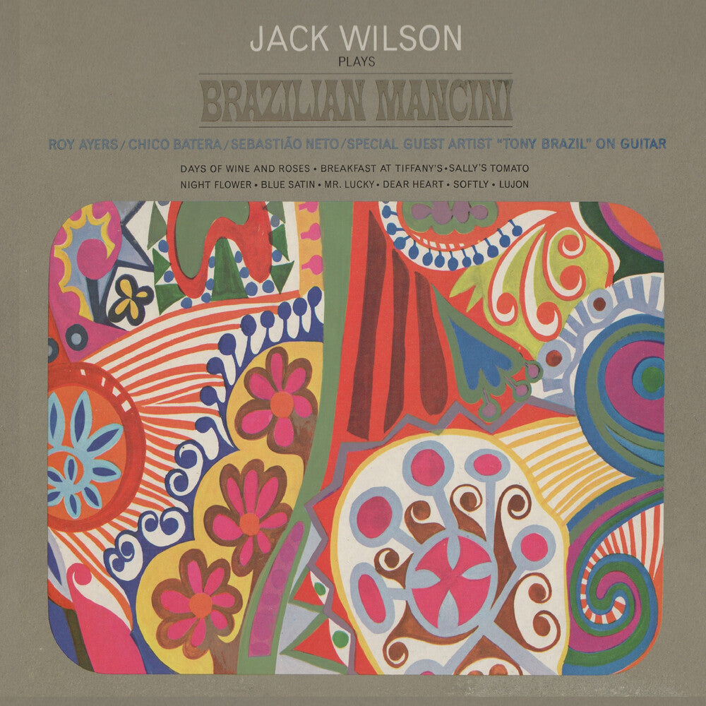 Jack Wilson  Quartet ( Ayers,Roy ) - Brazilian Mancini [Clear Vinyl] [Limited Edition] (Pnk) [New Vinyl]