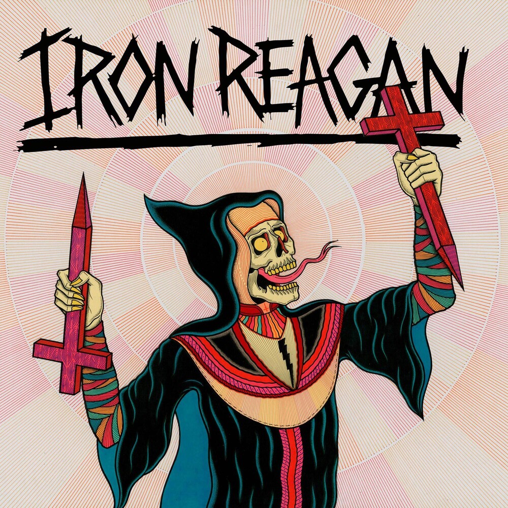 Iron Reagan - Crossover Ministry [Milky Clear with Rainbow Splatter] [New Vinyl]