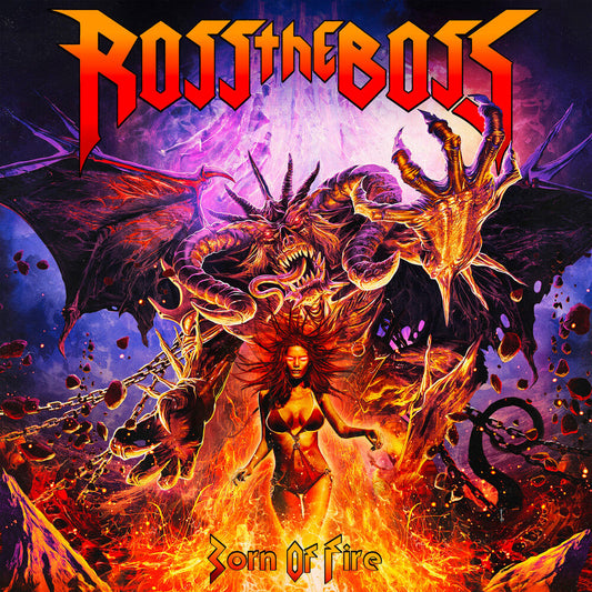 Ross The Boss - Born Of Fire - Transparent Violet Vinyl [Clear Vinyl] [New Vinyl]