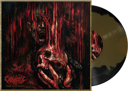 Carnifex - More Than Misery [Gold + Black Side A/B Colored] [New Vinyl]