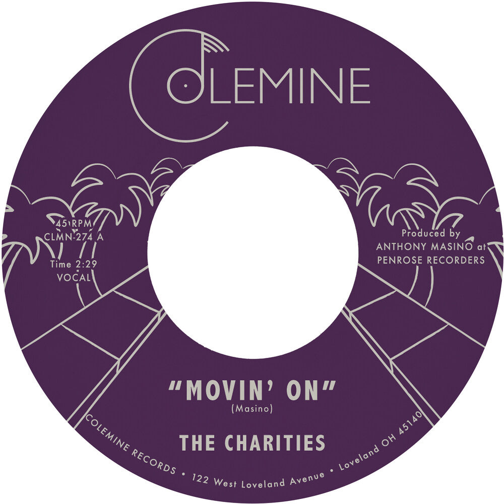 Charities - Movin' On / I'm Still Learning How [Colored Vinyl] (Slv) [New Vinyl]