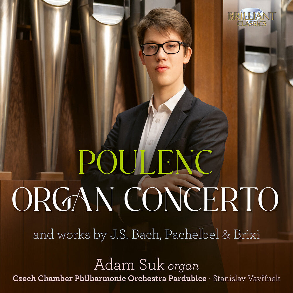 Adam Suk - Poulenc: Organ Concerto [CD] [New CD]