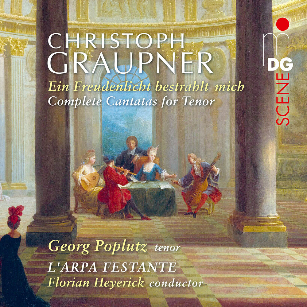 Georg Poplutz - Graupner: Complete Cantatas For Tenor [CD] [New CD]