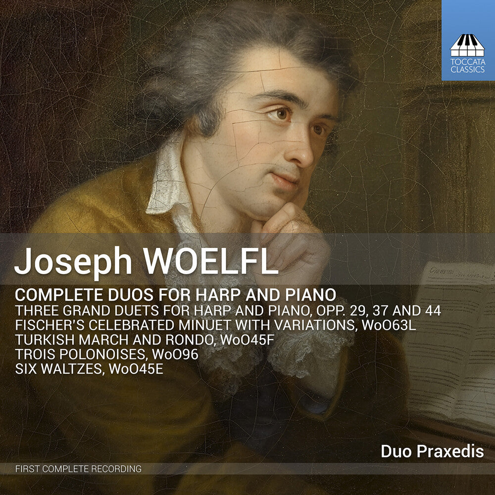 Duo Praxedis - Joseph Woelfl: Complete Duos For Harp & Piano [CD] [New CD]