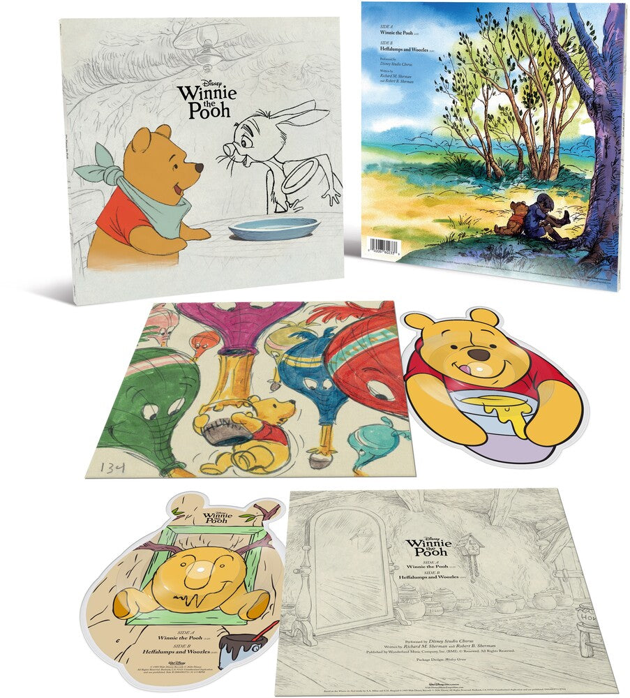 Winnie The Pooh - Winnie The Pooh 100th Anniversary [Pooh Die-cut] [New Vinyl]