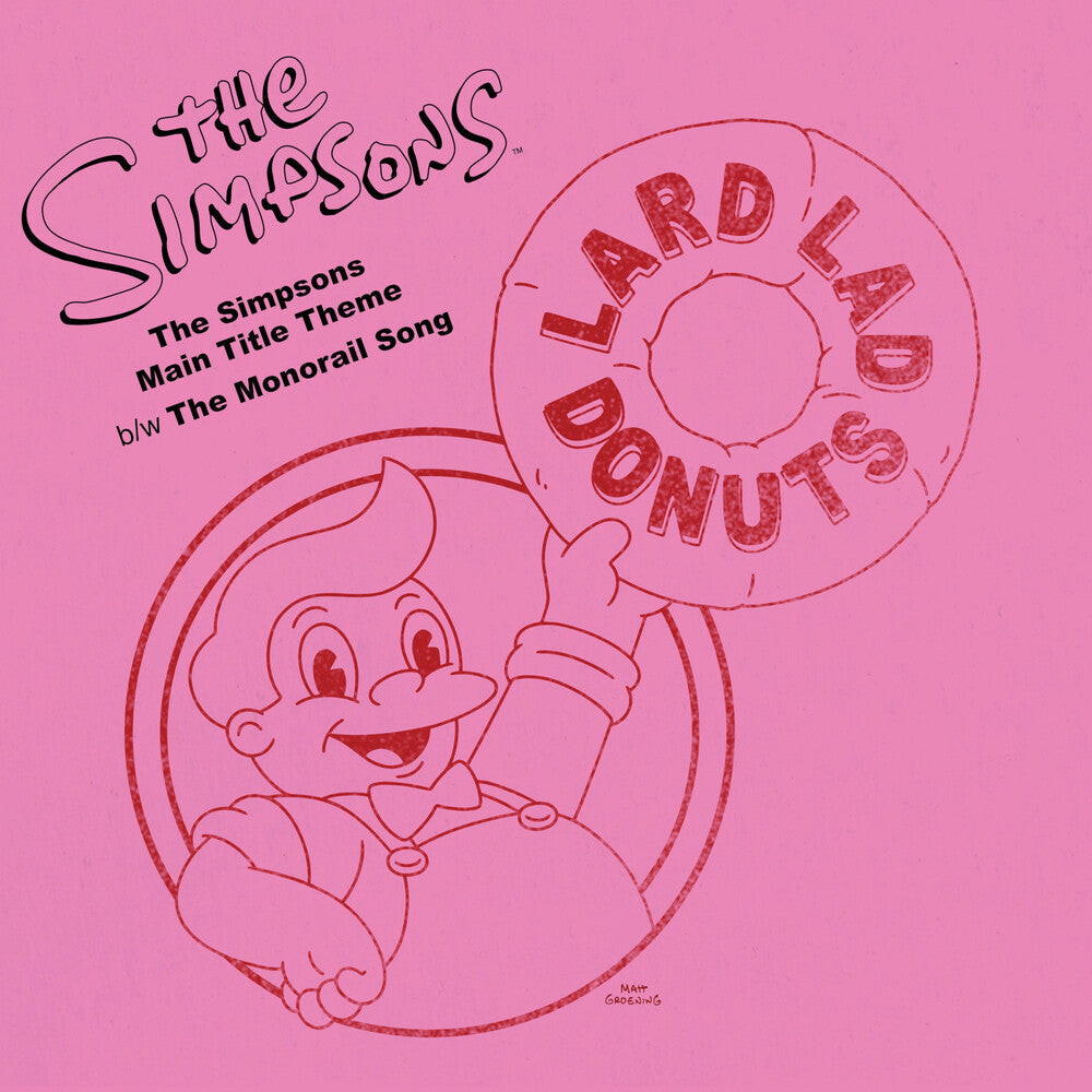 Simpsons (10in) (Ltd) (Dicu) - Main Title Theme / The Monorail Song (10in) [Limited Edition] [New Vinyl]